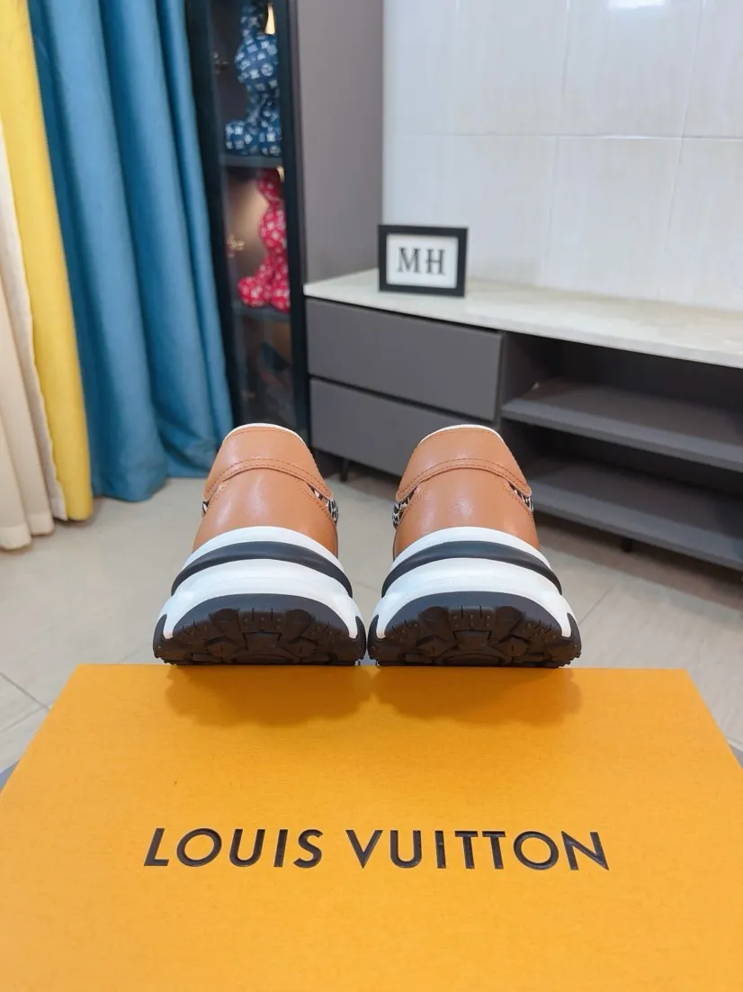 Men's shoes💰458🌹🌹[LV]🌹High-end brand of men's shoes: official website 1:1 latest masterpiece: the upper is made of Italian imported first-layer cowhide with special materials➕made of full genuine leather lining🔥, making walking more convenient and comfortable! Exclusive new style, stunning work [color]! Create a fashionable personality to set off your uniqueness! A must-have for trendy men! Classic🔥Number: 38-44